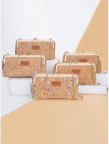  Sac bandoulière portefeuille pour téléphone en similicuir imprimé bois style bohème, grande capacité, multi-compartiments, bandoulière ajustable, idéal au quotidien, en voyage et en vacances.