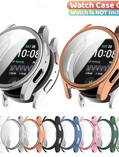  Lot de 3 Boîtier de Montre avec Protecteur d'Écran Compatible avec Samsung Galaxy Montre 7 40/44mm Résistant aux Rayures Protection Totale Antichoc TPU Suivre Couverture