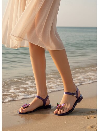  Eleganti sandali infradito neri da donna in gelatina - infradito impermeabili con fiocco a farfalla, perfetti per le vacanze al mare e il relax a bordo piscina. &abbigliamento estivo da resort