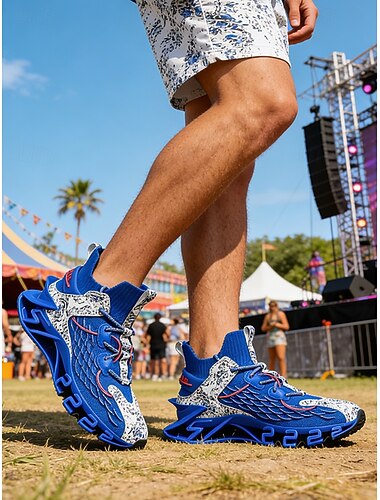  Baskets blanches pour homme – élégantes et légères, parfaites pour les festivals de musique, les concerts en plein air et les journées actives.