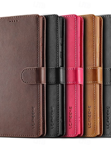  telefoon hoesje Voor Samsung Galaxy S26 S26 Plus S26 Ultra Wallet Card Case met standaard Kaartsleuf Schokbestendig Retro PU-nahka