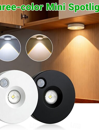  LED-Lichterkette, dreifarbig, dimmbar, per Touch-Steuerung, verstellbar, magnetisch, energiesparend, mit Ladegerät, moderner minimalistischer Kleiderschrank, Nachttisch, Schlafzimmerschrank,