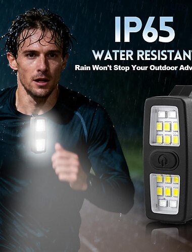  2stk 3 W Lommelykter og campinglys Arbeidslys Multifunksjonell Søtt Kreativ Hvit Rød Blå 5 V Utendørsbelysning Gårdsplass Have 16 LED perler
