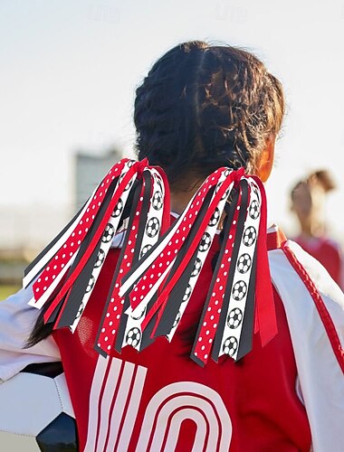  Verdensfotballkamp 2026 Hårtilbehør Fotball Barne Voksne Unisex Avslappet Kamp Kle deg opp