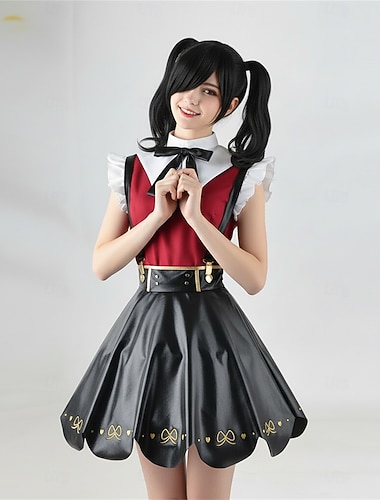  Anime Kjoler Drakter Maskerade Cosplay-drakter Halloween Anime-messe Parykker Kostume Til Dame Voksne