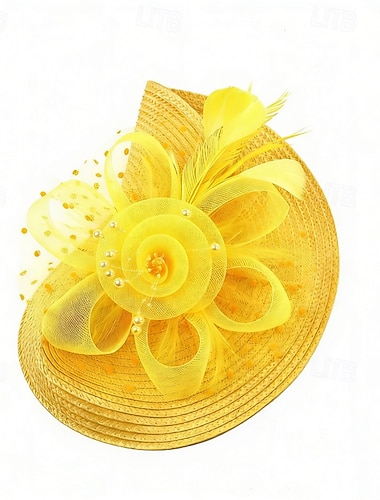  Γοητευτικά Δίχτυ Γάμου Γενέθλια Κομψό Βίντατζ χαριτωμένο στυλ Με Τούλι Ακουστικό Καπέλα