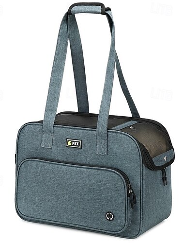  Μικρή τσάντα μεταφοράς σκύλου - μαλακό σακίδιο πλάτης με λουράκι, ελαφριά τσάντα μεταφοράς σκύλου | για καθημερινά ψώνια, περπάτημα, εκδρομή στο πάρκο, πικνίκ, ταξίδια, βόλτες με αυτοκίνητο, επίσκεψη