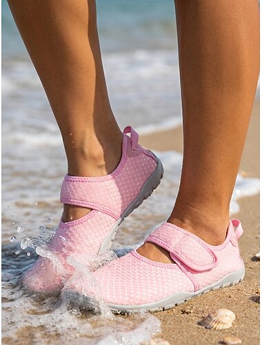  Paarse Mary Jane waterschoenen voor dames – lichtgewicht, sneldrogende waterschoenen met verstelbare band en antislipzool voor strand, zwemmen, reizen en buitenactiviteiten.