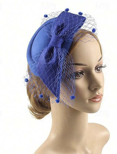  Fascinator Feder Netz Hochzeit Geburtstag Vintage Niedlich Retro Mit Feder Schleife Kopfschmuck Kopfbedeckung