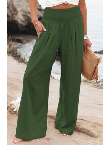  dames harembroek yoga stijl voor gym workout broek bodems bohemien abrikoos zwart lichtgroen sport activewear / casual / athleisure