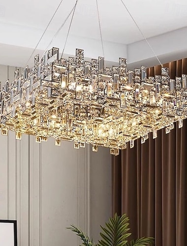  50 cm Design Cercle/Rond Lustre Fer Moderne 110-120V 220-240V