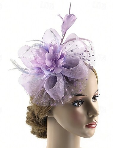  Fascinators Feathers Wedding Birthday Elegant Vintage Cute With Feather Headpiece Headwear