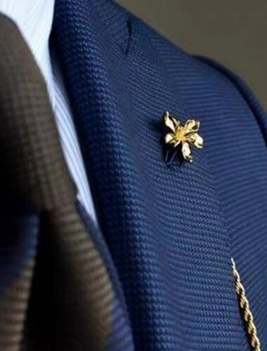  Herren Unisex 1 Stück Manschettenknöpfe Aleación Broschen Lässig Täglich Elegant Mode Silber Gold