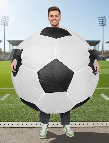  Jalkapallon maailmanottelu 2026 Puhallettava rooliasu Jalkapallo jalkapallo Hauska Aikuisten Sukupuolineutraali Juhla Ottelu Pukeudu