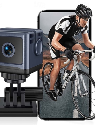  Smart alarm trådløst sikkerhetskamera bevegelsesdeteksjon minikamera med avtakbart feste