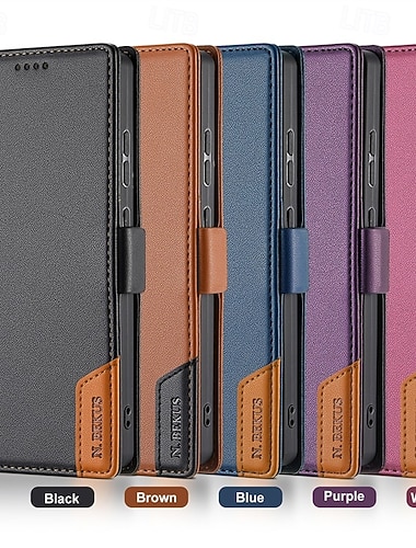  telefon Carcasă Pro Samsung Galaxy S26 S26 Plus S26 Ultra Pouzdro na peněženku Magnetické Ochrana celého těla Stojánek Retro PU kůže