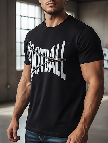  Partita mondiale di calcio 2026 Abiti Maglietta grafica Moda Football americano Corte per Unisex Adulti Stampa 3D  per Mascherata Feste