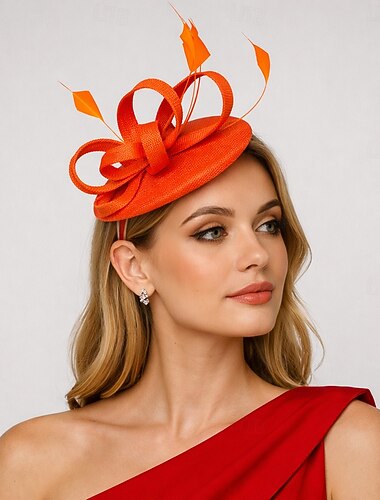  Derby Hatter Fascinator Gentlewoman Kostyme Dame Derby Hesteveddeløpsfestival Voksne Hatt Sommer Vår