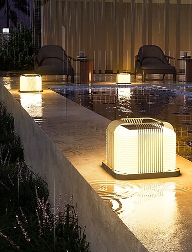  Modern Außenwandleuchten Stahl Wandleuchte IP65 110-240 V