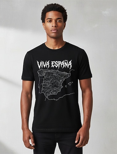  Partita mondiale di calcio 2026 Abiti Maglietta grafica Football americano Tifoso di calcio spagnolo Patriotico Corte per Unisex Adulti Stampa 3D  per Sport all'Aperto