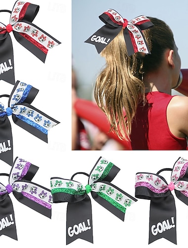  Verdensfotballkamp 2026 Hårtilbehør Fotball Barne Voksne Unisex Avslappet Fest Kamp Kle deg opp