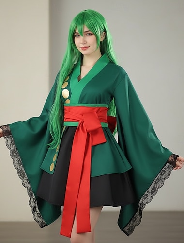  Haveventyrer Stråhattpirat Anime Drakter Maskerade Cosplay-drakter Halloween Anime-messe Kostume Til Dame Voksne