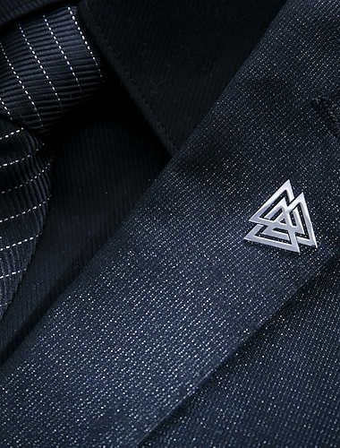  Herren 1 Stück Manschettenknöpfe Edelstahl Broschen Lässig Täglich Elegant Mode Silber Schwarz Golden