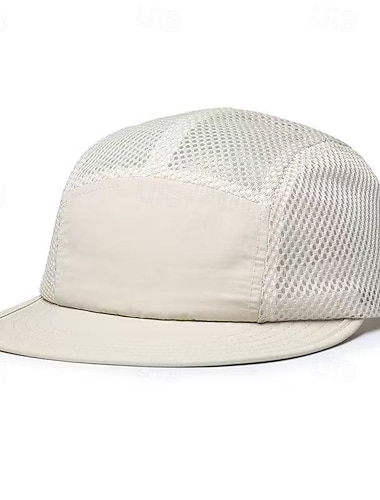  Czapka z daszkiem Czapka do biegania Kapelusz Dla obu płci Czapka Czapka do biegania Solidne kolory Ochrona przed słońcem Odporność na wiatr Rozpraszanie ciepła na Bransoletka tenisowa Bejsbol