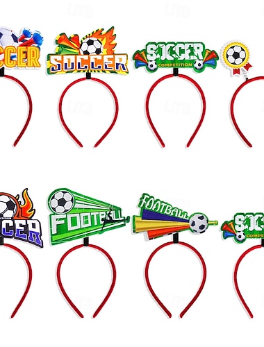  Verdensfotballkamp 2026 Pannebånd Fotball Artig & Underspillet Voksne Unisex utendørs Kamp Kle deg opp