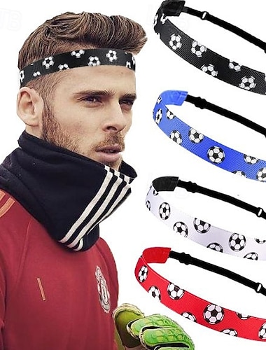  4dílná protiskluzová fotbalová čelenka unisex nastavitelná fotbalová čelenka sportovní světový fotbalový zápas 2026