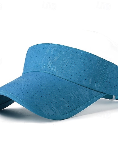 Czapka z daszkiem Czapka do biegania Kapelusz Damskie Czapka Czapka do biegania Solidne kolory Ochrona przed słońcem Odporność na wiatr Rozpraszanie ciepła na Bransoletka tenisowa Bejsbol Kolarstwo