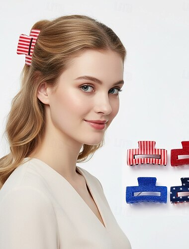  250 aniversario EE.UU. Accesorios para el Pelo Casual Adulto Unisexo Día de la Independencia Disfrazarse