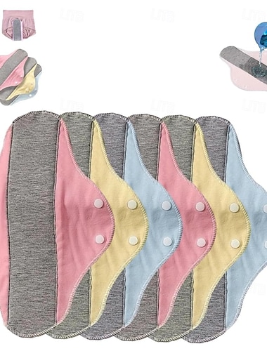  6/12 wiederverwendbare, auslaufsichere, wasserdichte und waschbare Inkontinenzeinlagen mit Mobilitätsunterstützung für Senioren, wiederverwendbare, wasserdichte Graphen-Einlagen, für ein sicheres,