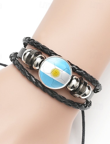  Verdensfotballkamp 2026 armbånd Fotball Cosplay Voksne Unisex Maskerade Fest Kamp Kle deg opp