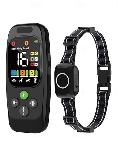  kutyakiképző nyakörv - 3 az 1-ben ugatásgátló