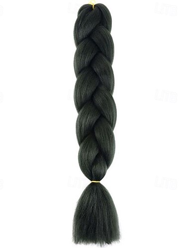  2026 Fan Fletting Hårforlengelser - DIY Nasjonale Lagfarger Jumbo Fletter