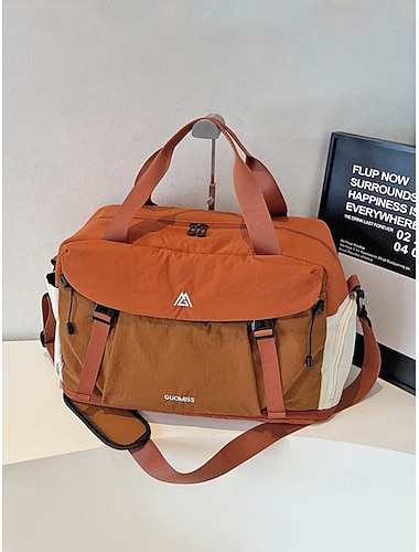  Ruime reistas voor dames van polyester met meerdere compartimenten, uitbreidbaar, verkrijgbaar in verschillende kleuren, perfect voor casual sport, zakenreizen en vakanties.