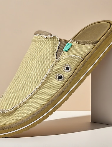  herresko i lerret – lette, komfortable sommersko for hverdagsbruk, fritidssko og strandsko