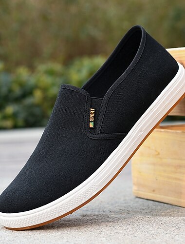  férfi bebújós hétköznapi cipő – kényelmes, lélegző kialakítás a könnyű fel- és levételhez, tökéletes hétköznapi kirándulásokhoz, hétvégi kalandokhoz és mindennapi viselethez