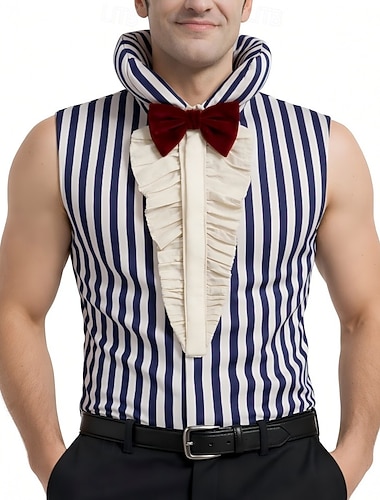  Avventuriero dell'oceano Pirata di Cappello di Paglia Anime Abiti Cosplay giacca Halloween Quotidiano Top Per Per uomo Adulti