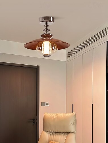  LED-kattovalaisin 1-lamppuinen rengasmainen pyöreä muotoilu alumiinilasi maalatut pinnat ylellinen moderni tyyli ruokailuhuone makuuhuone riippuvalaisimet 110-240v