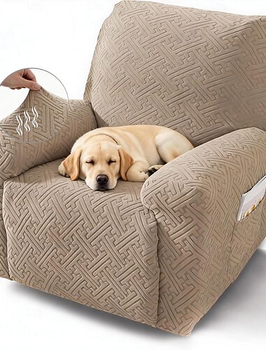  Stretch-Sofabezug, rutschfest, haustierfreundlich, kratzfest, waschbar, Möbelschutz für alle Jahreszeiten