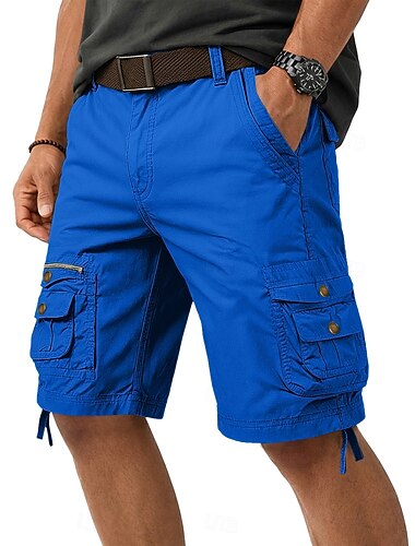  Ανδρικά Σορτς φορτίου Σορτς παραλίας Σορτς εργασίας Pantaloni Scurți de Drumeție Ριγλάκι κνήμης Πολλαπλή τσέπη Φοριέται Σκέτο Μήκος γόνατος Causal Καθημερινά ΕΞΩΤΕΡΙΚΟΥ ΧΩΡΟΥ