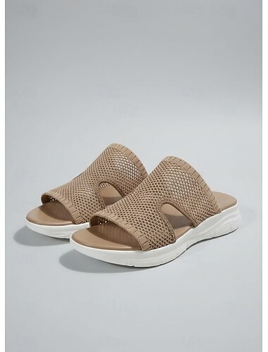  Damen-Slipper aus Mesh – leichte, atmungsaktive Komfortsandalen für die Freizeit und Outdoor-Aktivitäten