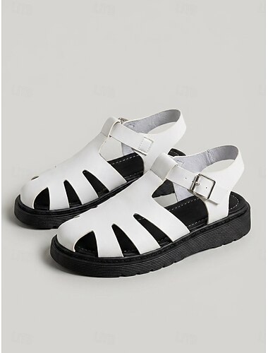  Dámské hnědé sandály s uzavřenou špičkou – ležérní gladiátorské sandály s nastavitelnou přezkou, letní boty na chůzi, cestování &denní nošení