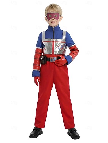  Hero Drakter Cosplay Kostymer med film-TV-tema for Gutt Barne Maskerade Fest Comic Con