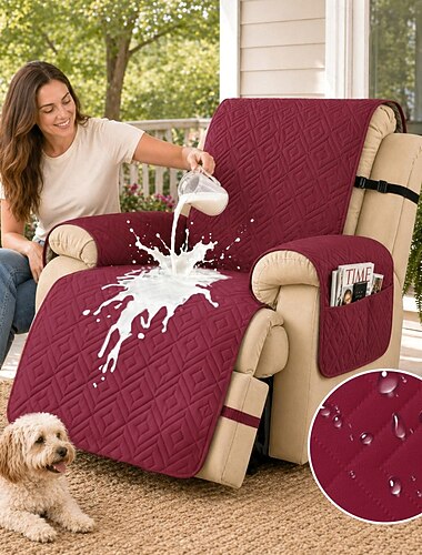  wasserdichter Sofabezug für Haustiere, rutschfester Sofaschutz, strapazierfähiger, waschbarer Möbelbezug für Hunde und Katzen, für alle Jahreszeiten