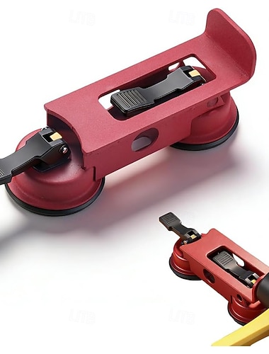  Strumento a ventosa per pavimenti, strumento regolabile in altezza per la riparazione di fessure nel pavimento, strumento a ventosa in acciaio al carbonio con cuscinetto in gomma, strumenti resistenti