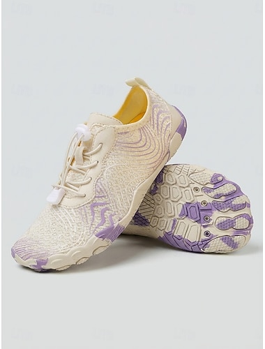  Paarse waterschoenen voor dames, met sneldrogende antislipsokken, lichtgewicht en ademend schoeisel voor strand, zwemmen, watersporten, duiken en surfen. & hiking