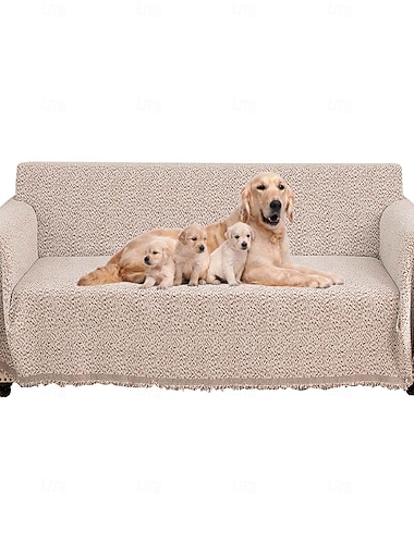  Sofabezug für Haustiere, Sofaüberzug für Ecksofas (L-Form), Chenille-Bezüge für Haustiere, Kuscheldecke für Hunde, Kinder